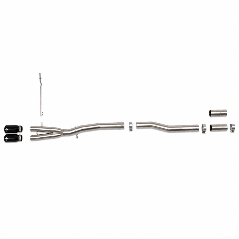 aFe 14-24 Mini Cooper S MACH Force-Xp 3in to 2-1/2in 304SS Cat-Back Exhaust w/ Black Tip - aFe 49-36354-B