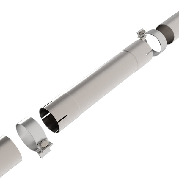 aFe Takeda 20-24 Kia Forte GT 1.6L (t) 3in 304 Stainless Steel Mid-Pipe - aFe 49-37044