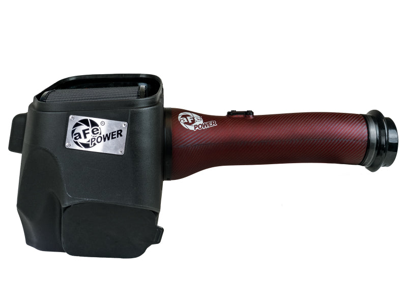 aFe 2025+ Dodge Ram 1500 RHO Track Series Red Kevlar Cold Air Intake System w/ Blk Pro 5R Filter - aFe 57-10032KR