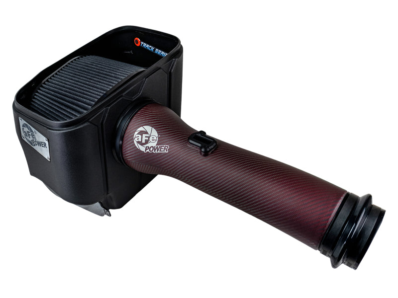 aFe 2025+ Dodge Ram 1500 RHO Track Series Red Kevlar Cold Air Intake System w/ Blk Pro 5R Filter - aFe 57-10032KR