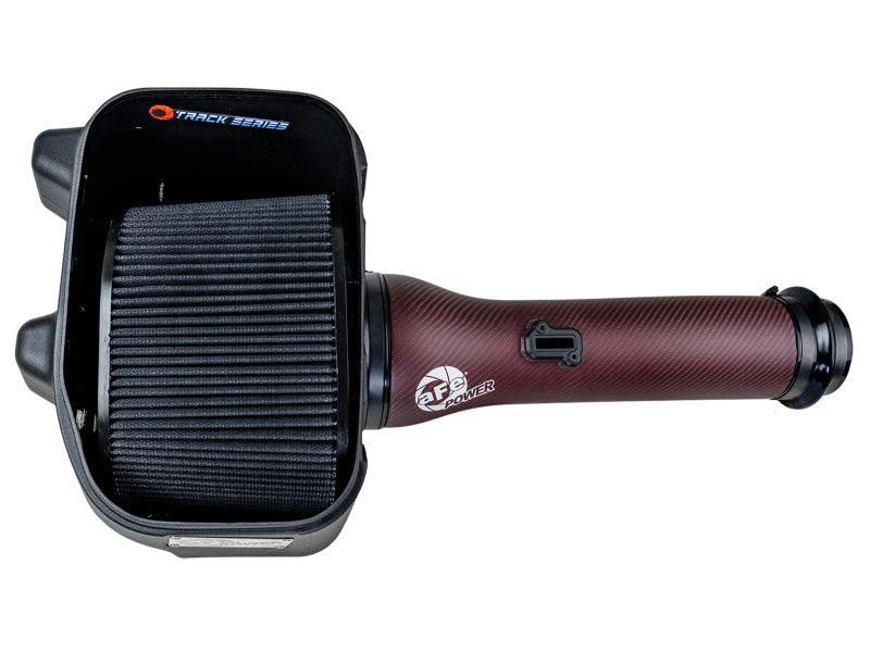 aFe 2025+ Dodge Ram 1500 RHO Track Series Red Kevlar Cold Air Intake System w/ Blk Pro 5R Filter - aFe 57-10032KR