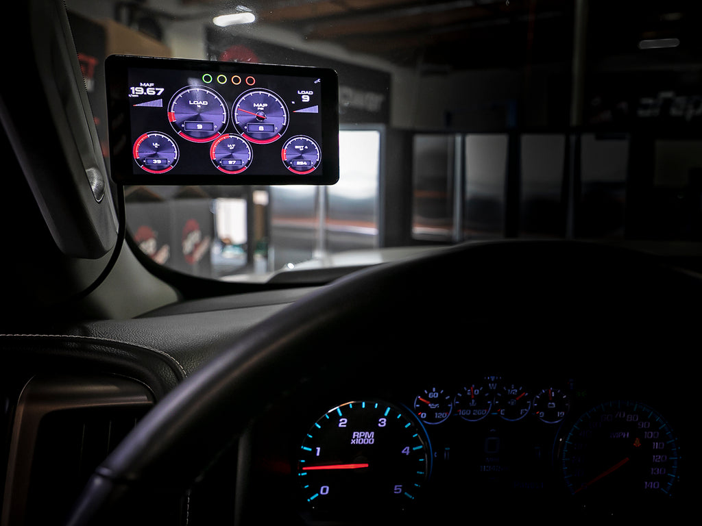 aFe AGD Advanced Gauge Display Digital 5.5in Monitor 08-18 Dodge/RAM/Ford/GM Diesel Trucks aFe AFE77-91001