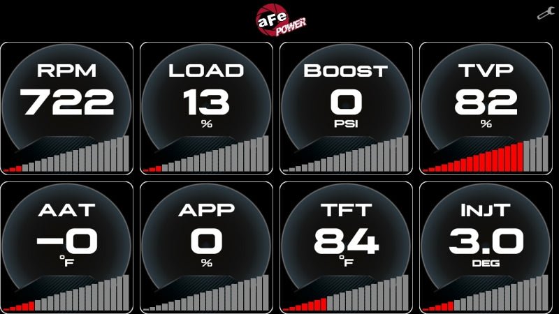 aFe AGD Advanced Gauge Display Digital 5.5in Monitor 08-18 Dodge/RAM/Ford/GM Diesel Trucks - Black Ops Auto Works