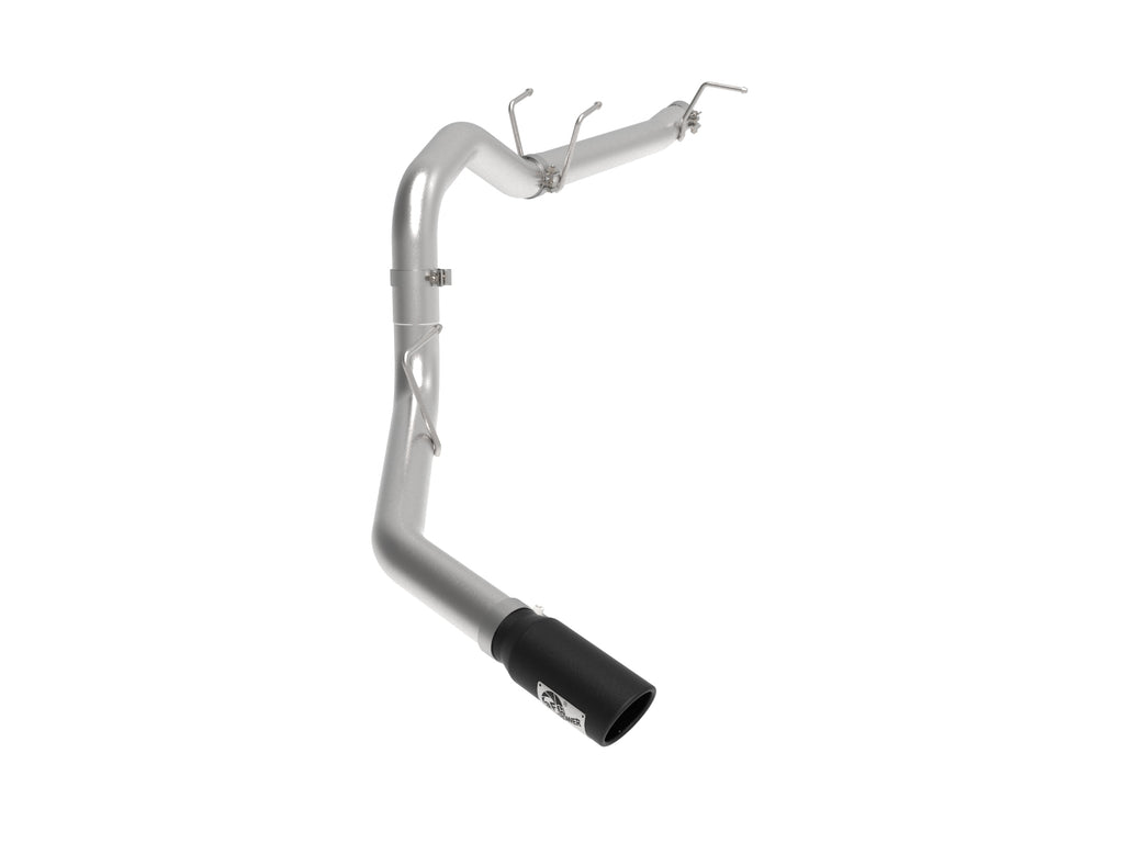 aFe Apollo GT Series 3-1/2in 409 SS Axle-Back Exhaust 17-20 Ford F-250/F-350 Black Tips w/o Muffler aFe AFE49-43116NM-B
