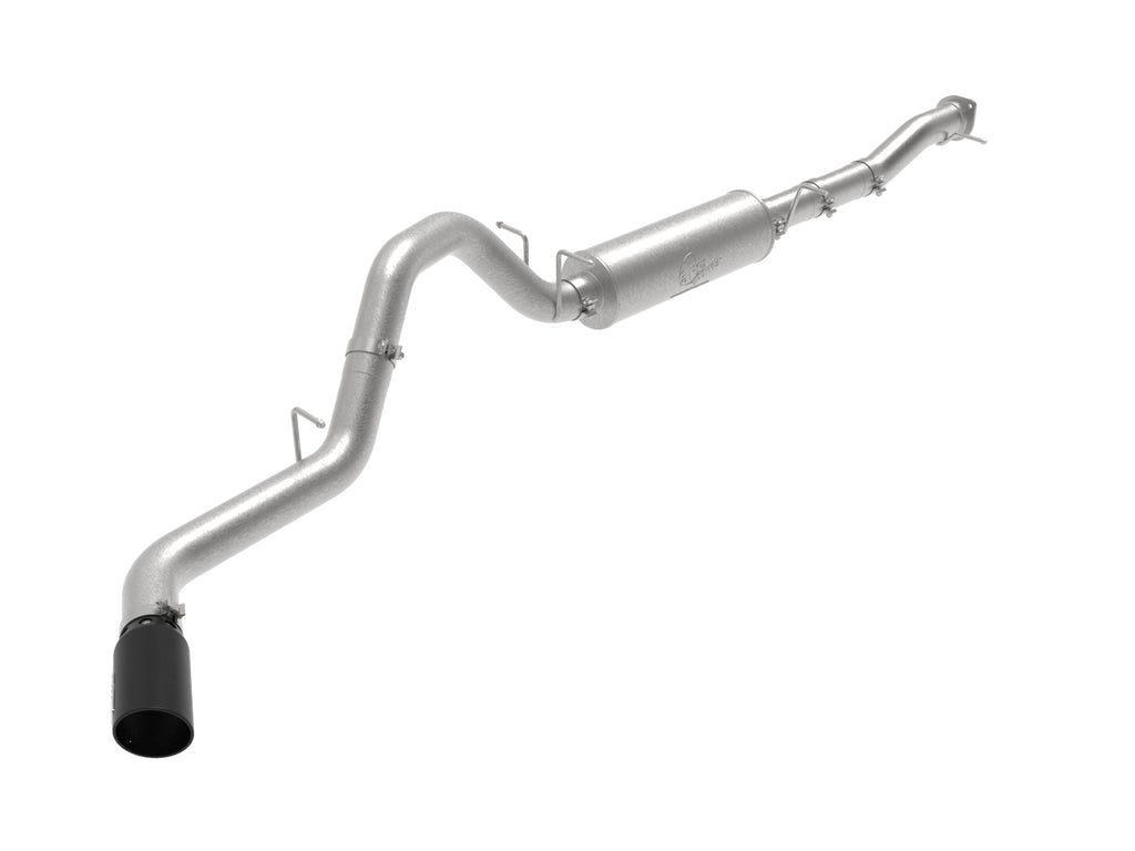 aFe Apollo GT Series 3in 409SS Cat-Back Exhaust w/ Black Tip 2020 GM 2500/3500HD V8 6.6L L8T aFe AFE49-44122-B