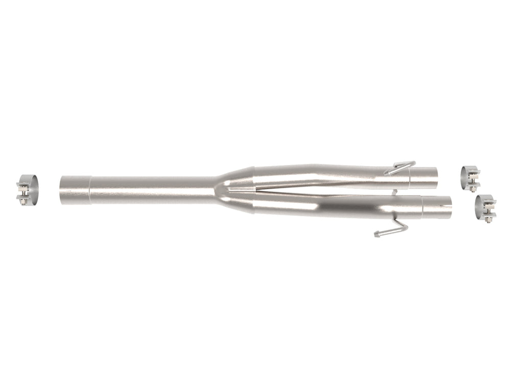 aFe Apollo GT Series 409 Stainless Steel Muffler Delete Pipe 09-19 Ram 1500 (Dual Exhaust) V8-5.7L aFe AFE49C42072NM