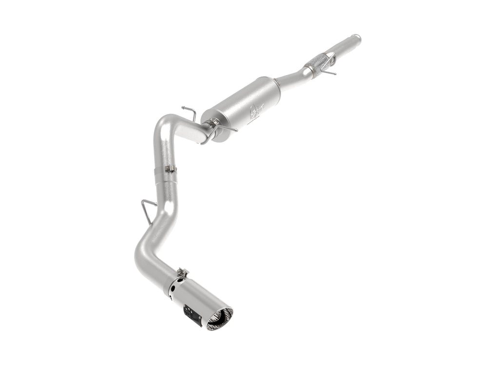 aFe Apollo GT Series 4in 409SS Cat Back Exh System Polished Tip 14-18GM Silverado 1500 V8-6.2L aFe AFE49-44116-P