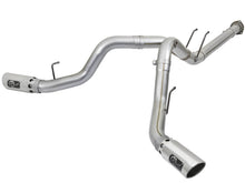 Load image into Gallery viewer, aFe ATLAS 4in DPF-Back Alum Steel Exhaust System w/Polished Tip 2017 Ford Diesel Trucks V8-6.7L (td) aFe AFE49-03092-P