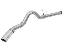 Load image into Gallery viewer, aFe ATLAS 5in DPF-Back Alum Steel Exhaust System w/Polished Tip 2017 Ford Diesel Trucks V8-6.7L (td) aFe AFE49-03090-P