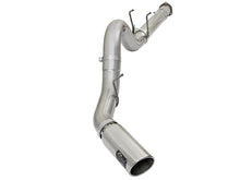 Load image into Gallery viewer, aFe ATLAS 5in DPF-Back Alum Steel Exhaust System w/Polished Tip 2017 Ford Diesel Trucks V8-6.7L (td) aFe AFE49-03090-P