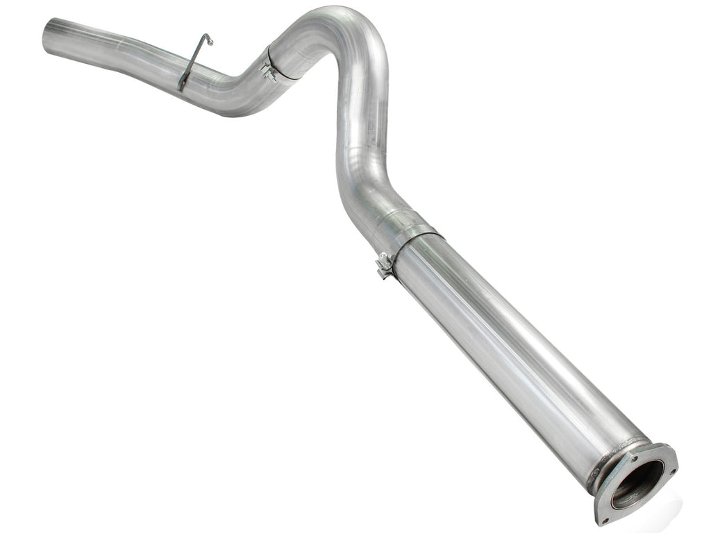 aFe Atlas 5in DPF-Back Aluminized Steel Exh Sys, Ford Diesel Trucks 11-14 v8-6.7L (td) No tip aFe AFE49-03055