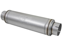 Load image into Gallery viewer, aFe ATLAS Aluminized Steel Muffler 5in Center/Center 24in L x 7in Diameter - Round Body aFe AFE49M00023