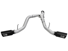 Load image into Gallery viewer, aFe Atlas Exhaust 4in DPF-Back Al Steel 11-14 Ford Diesel Trucks V8-6.7L (td) aFe AFE49-03065-B