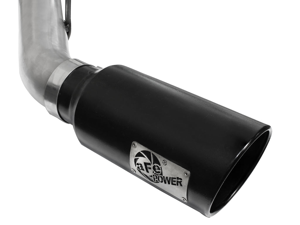 aFe Atlas Exhaust 4in DPF-Back Al Steel 11-14 Ford Diesel Trucks V8-6.7L (td) aFe AFE49-03065-B