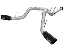 Load image into Gallery viewer, aFe Atlas Exhaust 4in DPF-Back Al Steel 11-14 Ford Diesel Trucks V8-6.7L (td) aFe AFE49-03065-B
