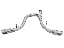Load image into Gallery viewer, aFe Atlas Exhaust 4in DPF-Back Exhaust Aluminized Steel Polished Tip 11-14 ford Diesel Truck V8-6.7L aFe AFE49-03065-P