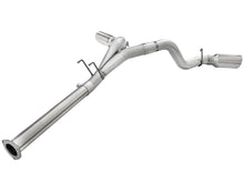 Load image into Gallery viewer, aFe Atlas Exhaust 4in DPF-Back Exhaust Aluminized Steel Polished Tip 11-14 ford Diesel Truck V8-6.7L aFe AFE49-03065-P