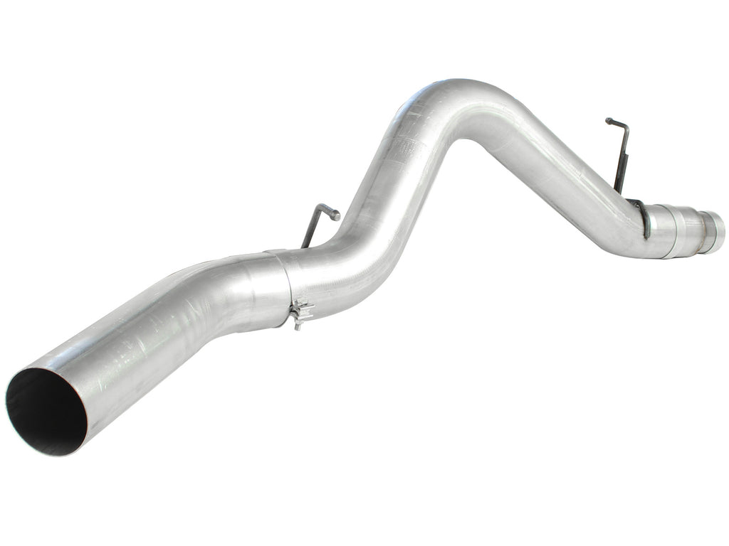 aFe Atlas Exhaust 5in DPF-Back Al Steel 11-13 GM Diesel Trucks V8-6.6L (td) LML aFe AFE49-04041