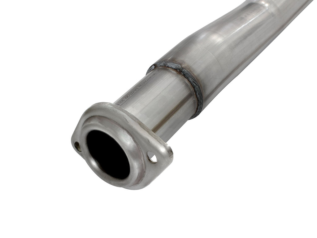 aFe Atlas Exhausts 4in Cat-Back Aluminized Steel Exhaust Sys 2015 Ford F-150 V6 3.5L (tt) Black Tip aFe AFE49-03069-B