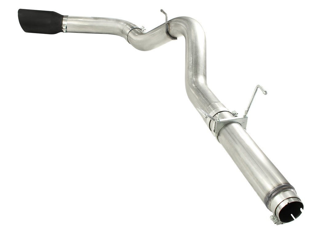 aFe Atlas Exhausts DPF-Back Aluminized Steel Exhaust Dodge Diesel Trucks 07.5-12 L6-6.7L Black Tip aFe AFE49-02016-B