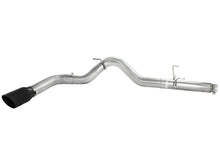 Load image into Gallery viewer, aFe Atlas Exhausts DPF-Back Aluminized Steel Exhaust Dodge Diesel Trucks 07.5-12 L6-6.7L Black Tip aFe AFE49-02016-B