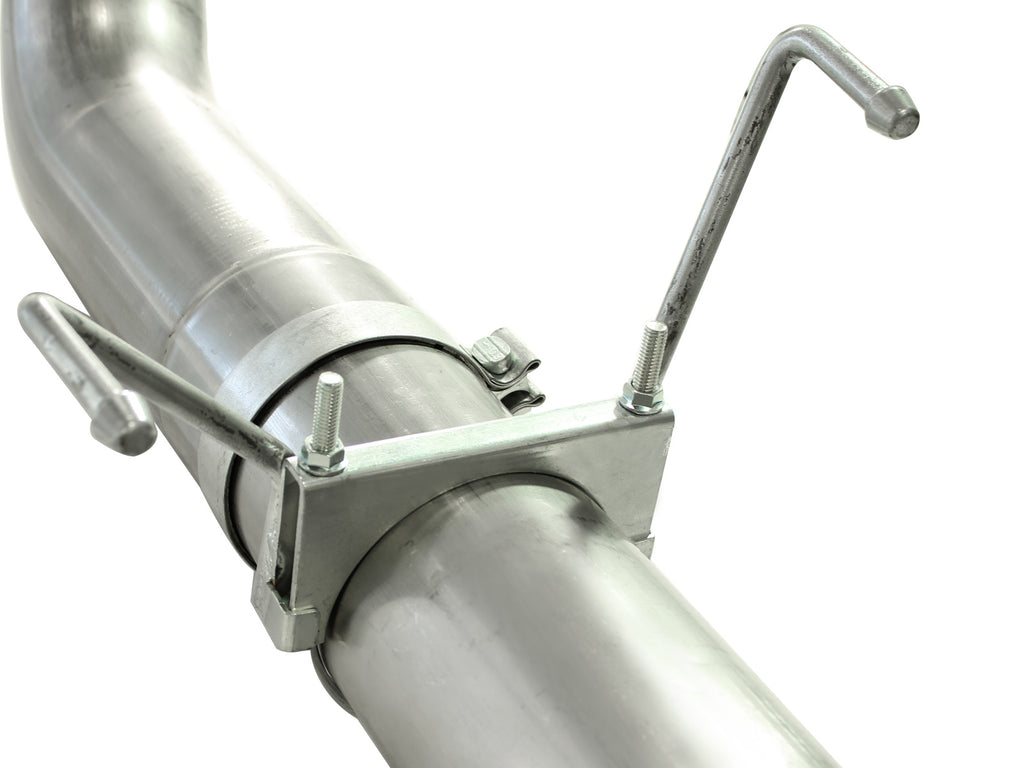 aFe Atlas Exhausts DPF-Back Aluminized Steel Exhaust Dodge Diesel Trucks 07.5-12 L6-6.7L Black Tip aFe AFE49-02016-B