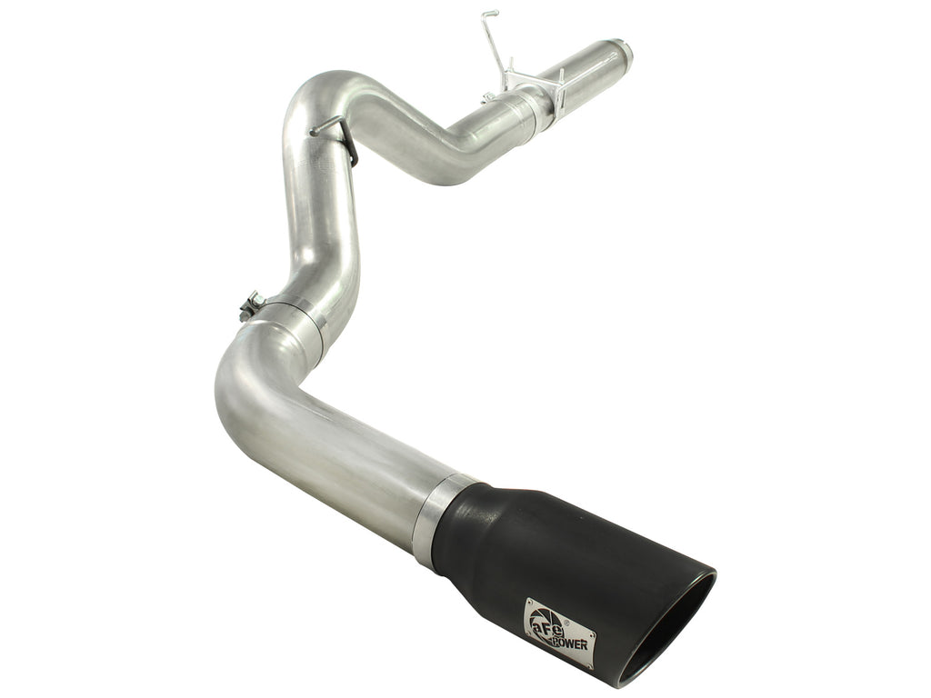 aFe Atlas Exhausts DPF-Back Aluminized Steel Exhaust Dodge Diesel Trucks 07.5-12 L6-6.7L Black Tip aFe AFE49-02016-B
