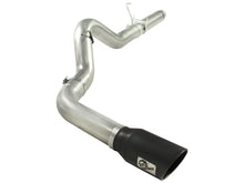 Load image into Gallery viewer, aFe Atlas Exhausts DPF-Back Aluminized Steel Exhaust Dodge Diesel Trucks 07.5-12 L6-6.7L Black Tip aFe AFE49-02016-B