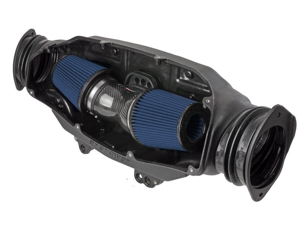 aFe Black Series Carbon Fiber Pro 5R Air Intake System 2020 Chevrolet Corvette C8 V8 6.2L aFe AFE58-10007R