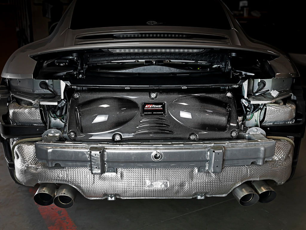 aFe Black Series Cold Air Intake 12-15 Porsche Carrera/Carrera S 3.4L/3.8L aFe AFE52-12352-C