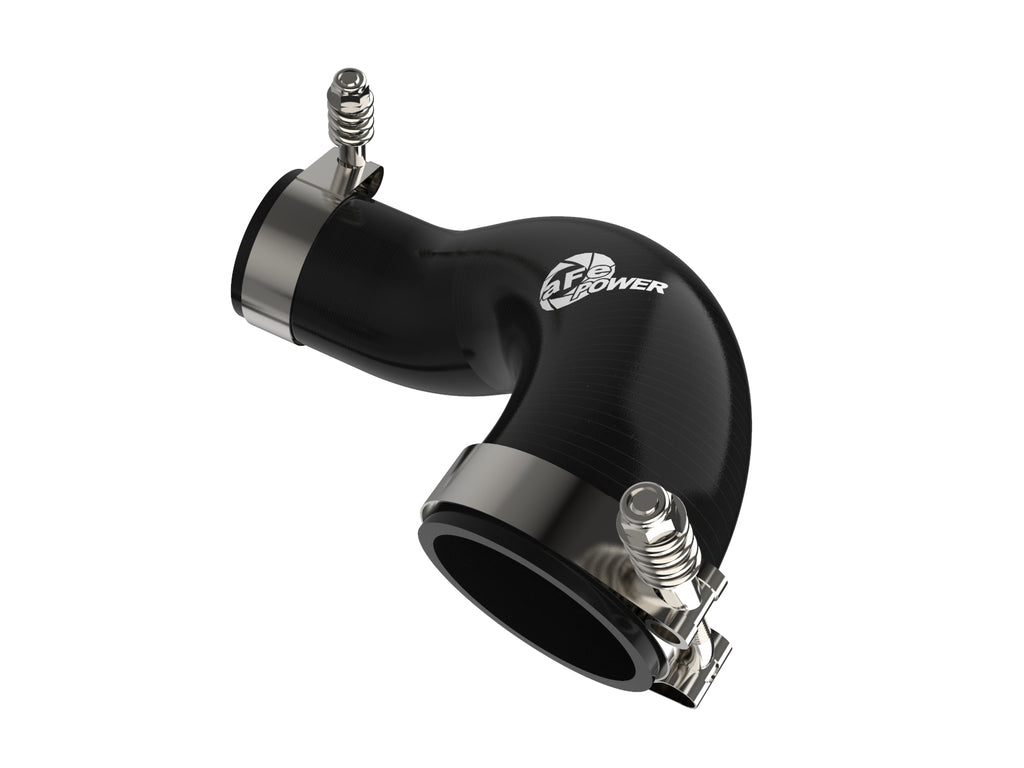 aFe BladeRunner 15-20 VW GTI (MKVII) L4-2.0L (t) Aluminum Hot and Cold Charge Pipe Kit Black aFe AFE46-20414-B
