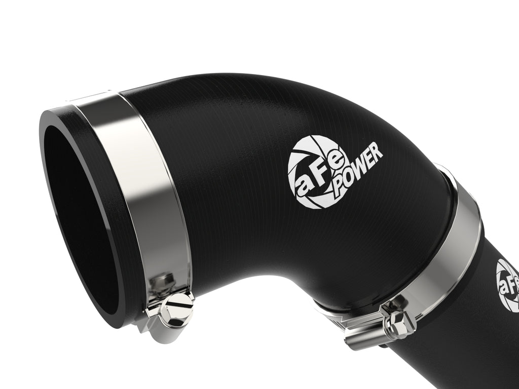 aFe BladeRunner 2-1/2 IN Aluminum Cold Charge Pipe Black 17-20 Hyundai Elantra GT L4-1.6L (t) aFe AFE46-20639-B
