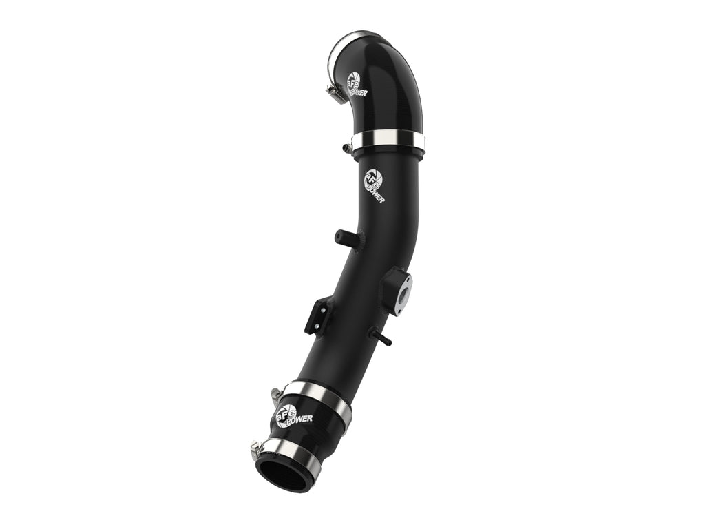 aFe BladeRunner 2-1/2 IN Aluminum Cold Charge Pipe Black 17-20 Hyundai Elantra GT L4-1.6L (t) aFe AFE46-20639-B