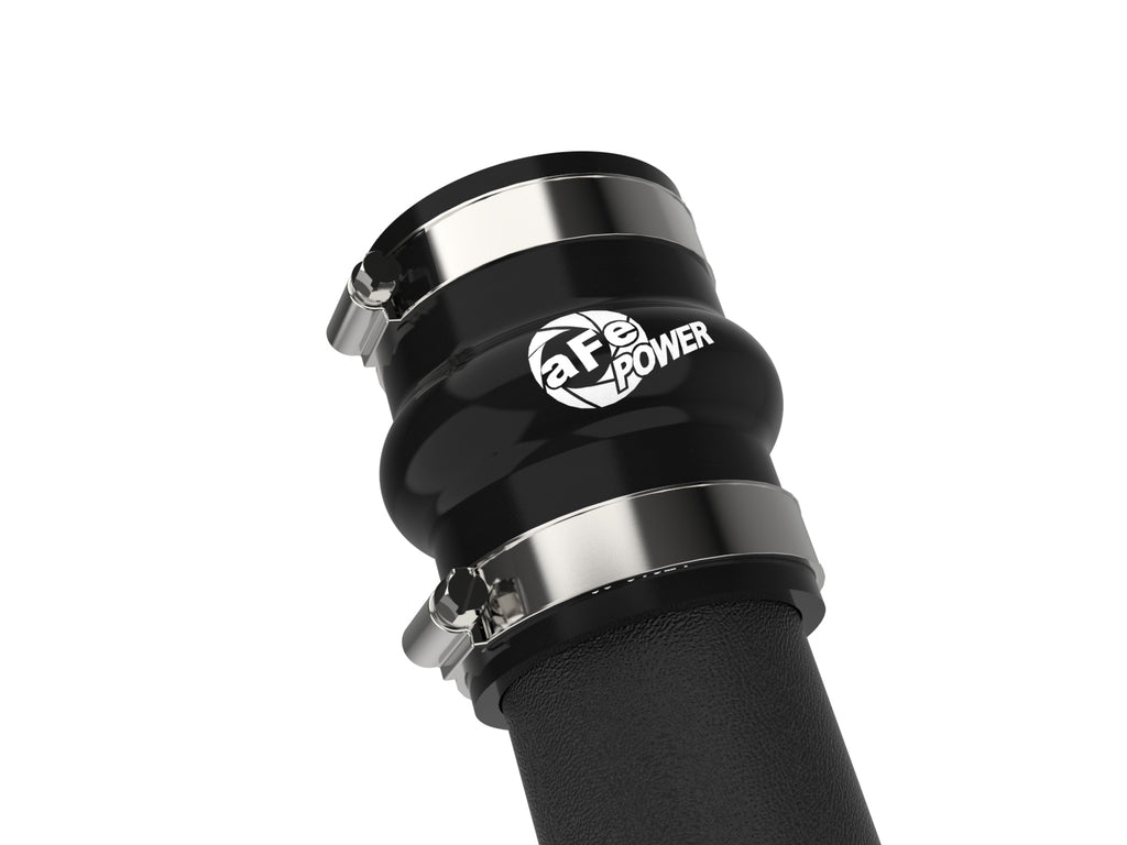 aFe BladeRunner 2-1/2 IN Aluminum Hot Charge Pipe Black 22-23 Subaru WRX H4-2.4L (t) aFe AFE46-20668-B
