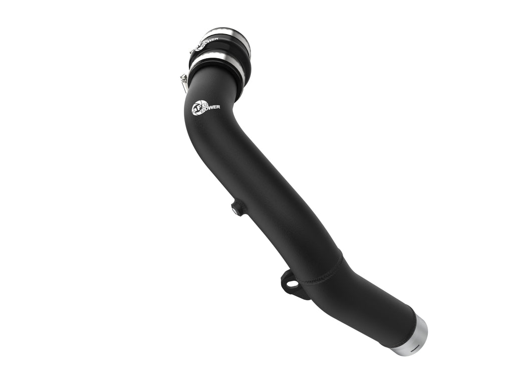 aFe BladeRunner 2-1/2 IN Aluminum Hot Charge Pipe Black 22-23 Subaru WRX H4-2.4L (t) aFe AFE46-20668-B