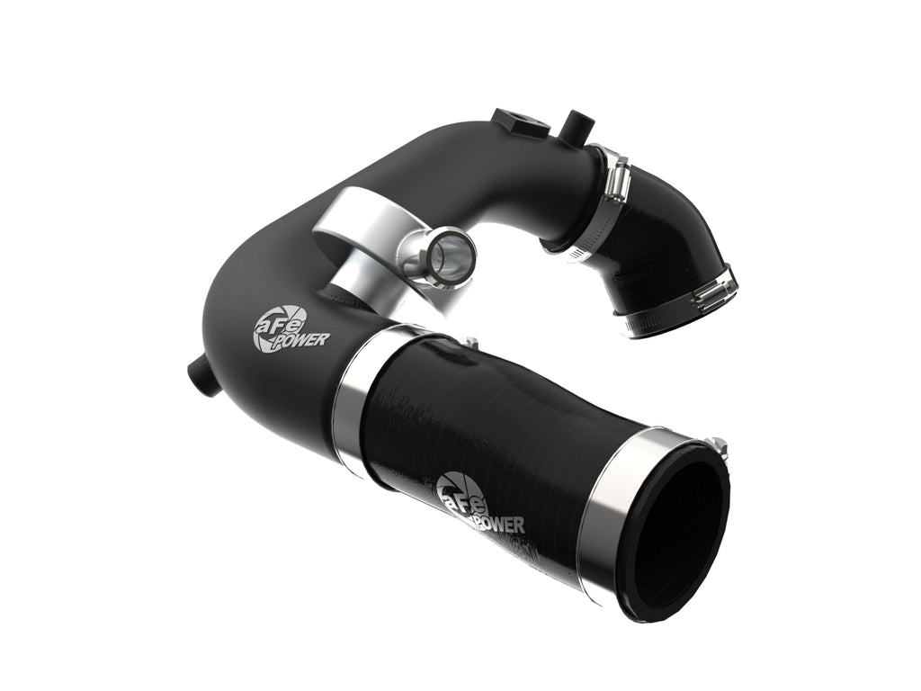 aFe BladeRunner 2 1/2in Intercooler Hot Side Charge Pipe 18-21 Jeep Wrangler JL L4-2.0L (t) - Black aFe AFE46-20468-B