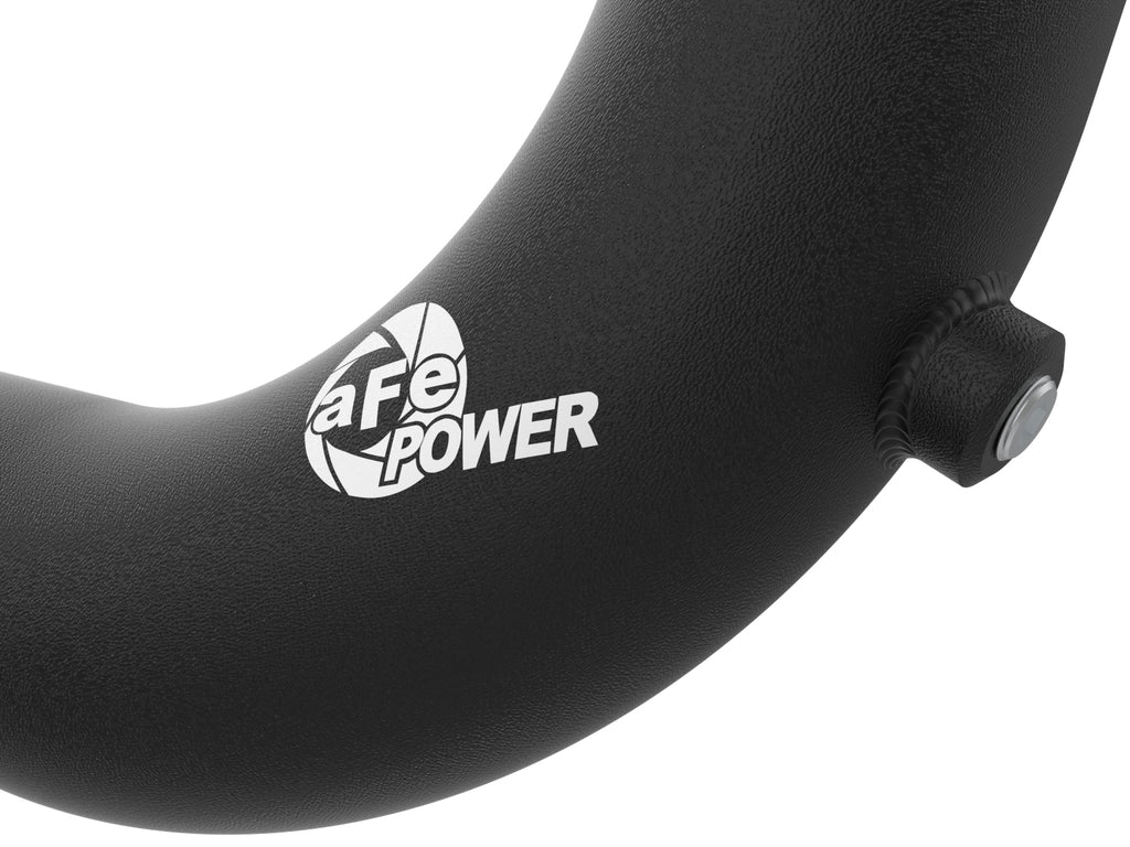 aFe BladeRunner 2-1/4 IN Aluminum Hot Charge Pipe Black 17-20 Hyundai Elantra GT L4-1.6L (t) aFe AFE46-20638-B