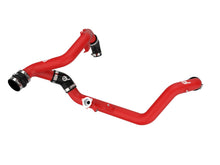 Load image into Gallery viewer, aFe Bladerunner 2-1/4 IN Aluminum Hot Charge Pipe Black 20-23 Ford Explorer/Explorer ST - Red aFe AFE46-20658-R