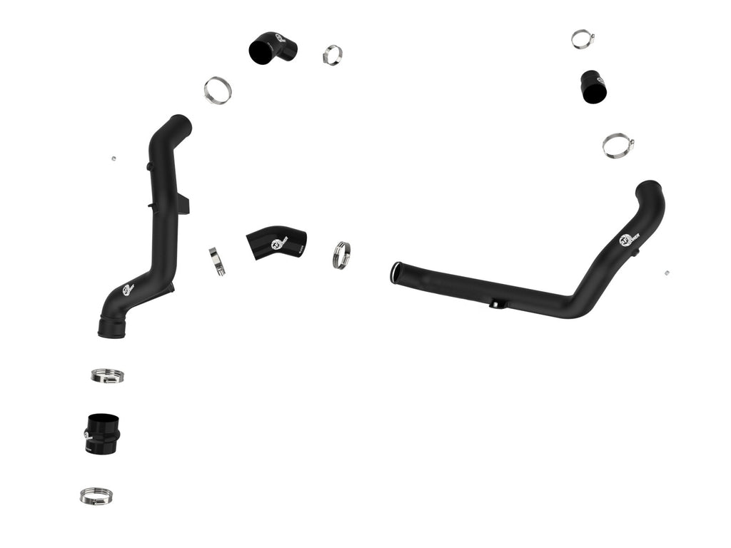 aFe BladeRunner 2 1/4in Intercooler Hot Side Charge Pipe 22-23 Ford Explorer V6-3.0L (tt) - Black aFe AFE46-20678-B