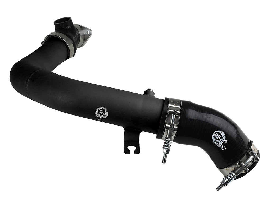 aFe BladeRunner 2.5in Aluminium Hot Side Charge Pipe 15-20 Subaru WRX 2.0T - Black aFe AFE46-20378-B