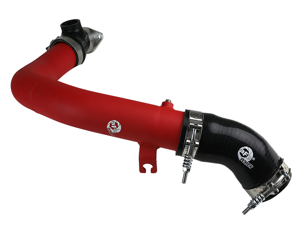 aFe BladeRunner 2.5in Aluminium Hot Side Charge Pipe 15-20 Subaru WRX 2.0T - Red aFe AFE46-20378-R
