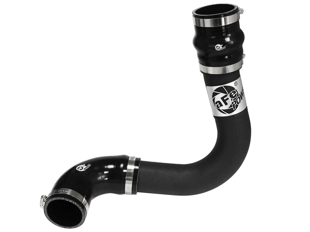 aFe Bladerunner 2.5in Intercooler Cold Side Tubes, 13-14 Ford Focus ST 2.0L (t) *Black* aFe AFE46-20189-B