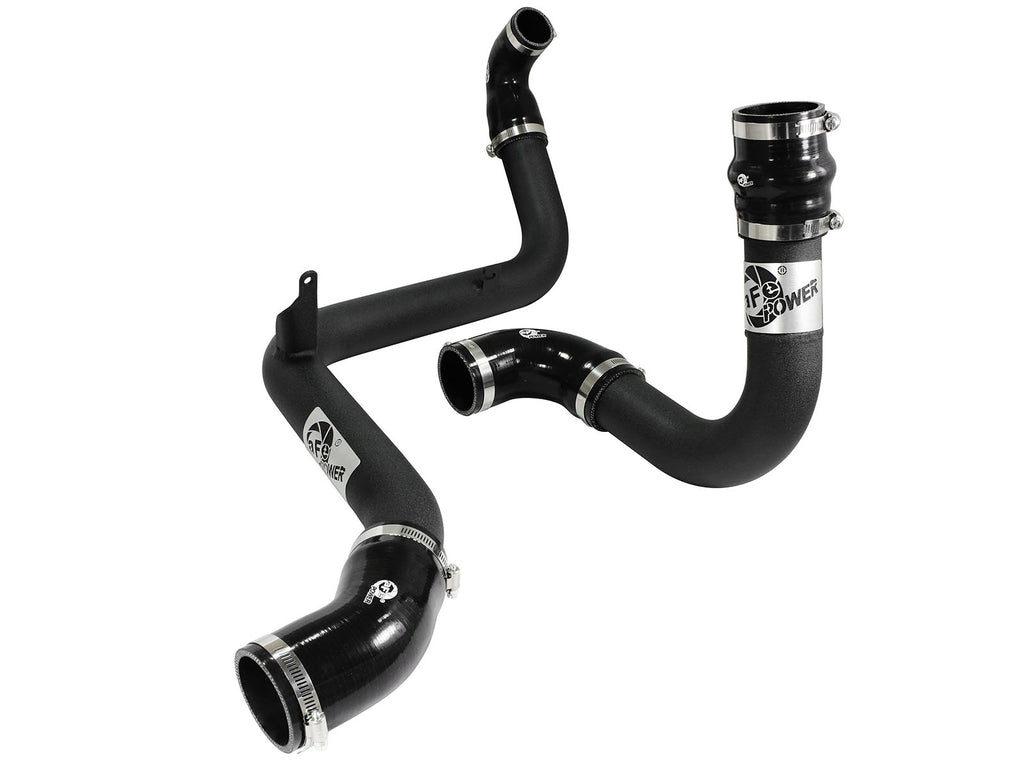 aFe Bladerunner 2.5in Intercooler Hot and Cold Side Tubes, 13-14 Ford Focus ST 2.0L (t) *Black* aFe AFE46-20184-B