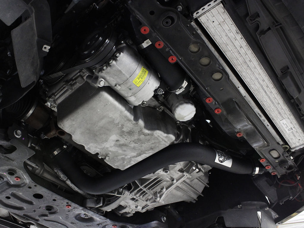 aFe Bladerunner 2.5in Intercooler Hot and Cold Side Tubes, 13-14 Ford Focus ST 2.0L (t) *Black* aFe AFE46-20184-B