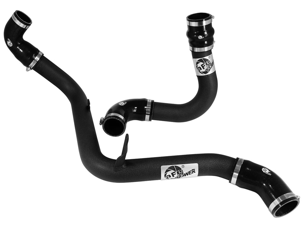aFe Bladerunner 2.5in Intercooler Hot and Cold Side Tubes, 13-14 Ford Focus ST 2.0L (t) *Black* aFe AFE46-20184-B