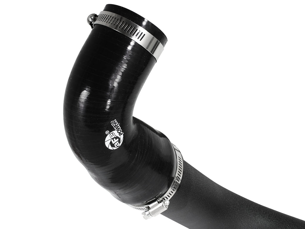 aFe Bladerunner 2.5in Intercooler Hot Side Tubes, 13-14 Ford Focus ST 2.0L (t) *Black* aFe AFE46-20188-B