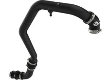 Load image into Gallery viewer, aFe BladeRunner black aluminum hot charge pipe, full length angled view