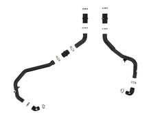 Load image into Gallery viewer, Diagram of aFe BladeRunner hot charge pipe kit hose and coupler components