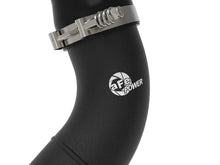 Load image into Gallery viewer, aFe aFe BladeRunner 3-1/2in Aluminum Cold Charge Pipe Black RAM Diesel Trucks 25-26 L6-6.7L (td)