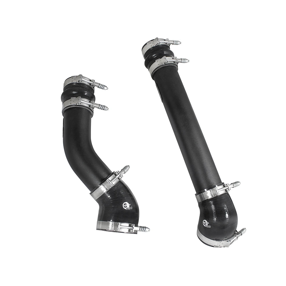 aFe Bladerunner 3 inch Black Intercooler Hot and Cold Side Tubes Dodge Diesel Trucks 94-02 L6-5.9 aFe AFE46-20064-B